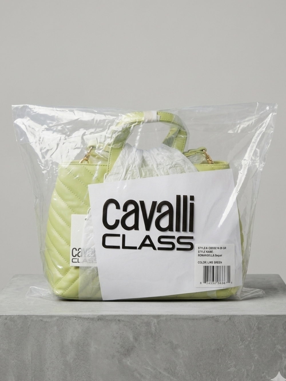 NWT Cavalli Class Tote Bag